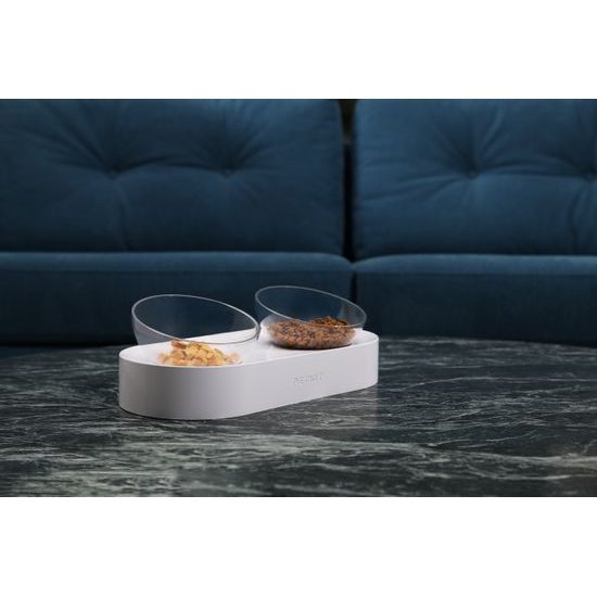 Petkit FreshNano double bowl with adjustable fixation