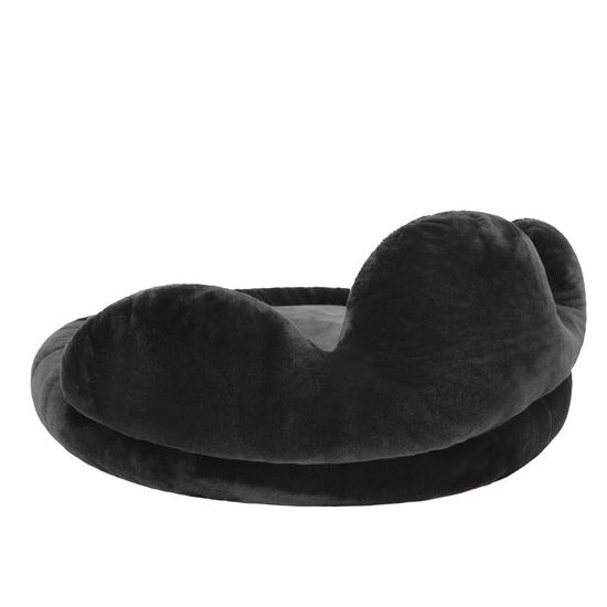 Hundebett Reedog Exclusive Paw Black