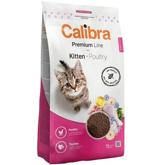 Calibra Cat Premium Line Kitten Poultry 10 kg