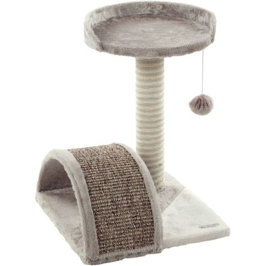 Rascador para gatos Flamingo Árbol Beige claro & Gris claro