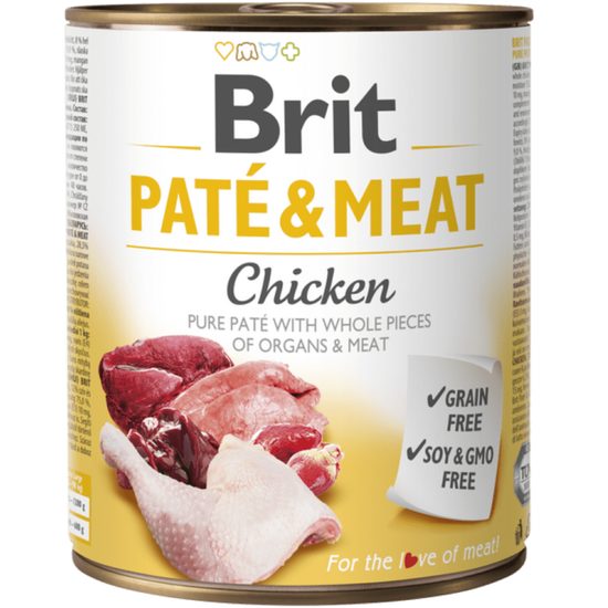 Brit Dose Paté & Meat Chicken 800 g
