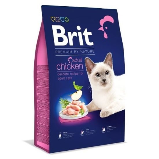 Termin ważności 2.9. 2026: Brit Premium Cat by Nature Adult Chicken 8 kg