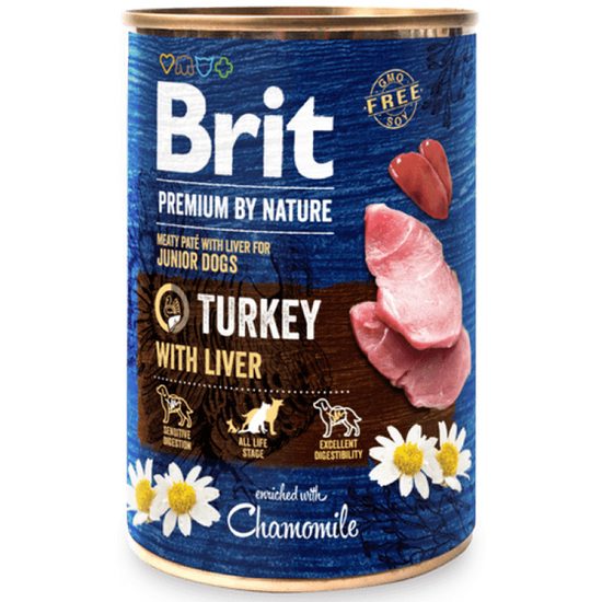 Brit Dose Premium by Nature Turkey & Liver 800 g