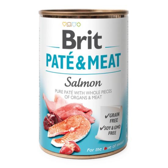 Brit lata Paté & Meat Salmón 400 g