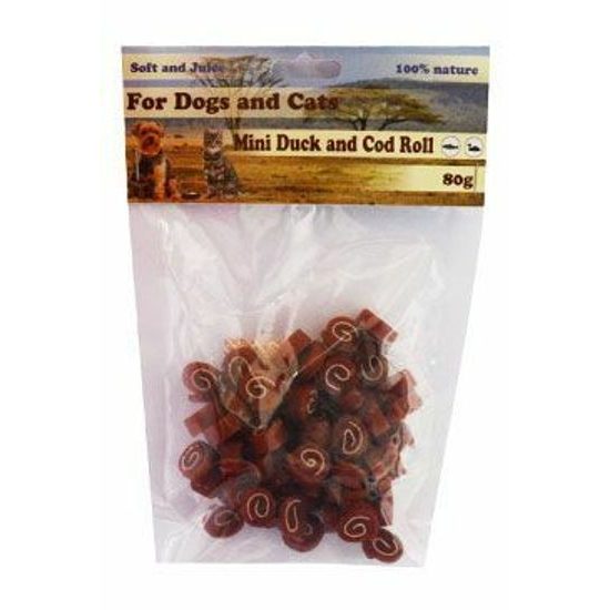 Chuche Mini Rollito de Pato con Bacalao 80g