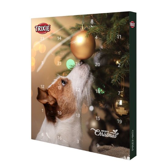 Advent calendar PREMIO for dogs, meat treats, 30x34x3,5cm TRIXIE