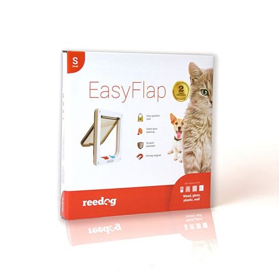 Kutyaajtó, macskaajtó Reedog EasyFlap Mini White