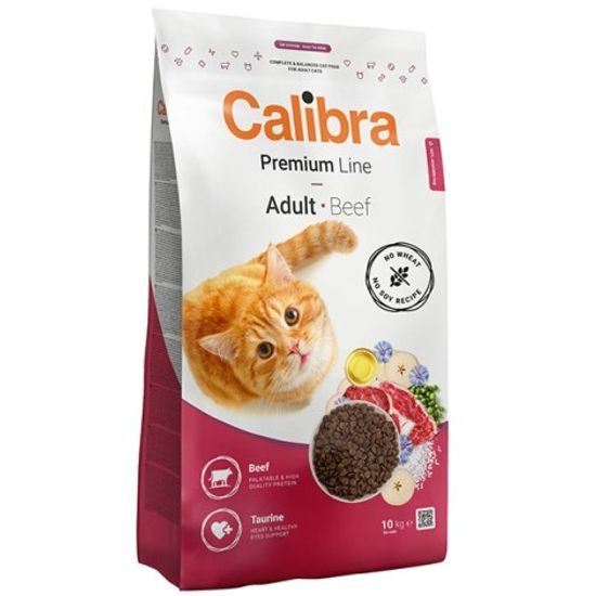 Expiry 3/08/2026: Calibra Cat Premium Line Adult Beef 10 kg