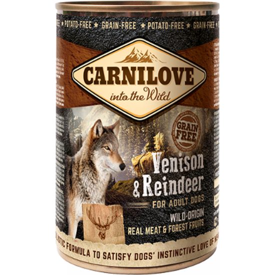 Carnilove Carne Salvaje Venado y Reno 400 g