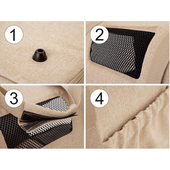 Bolsa de transporte Reedog Tube Beige Ekolen