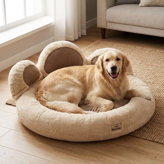 Reedog Pelíšek Exclusive Paw Beige