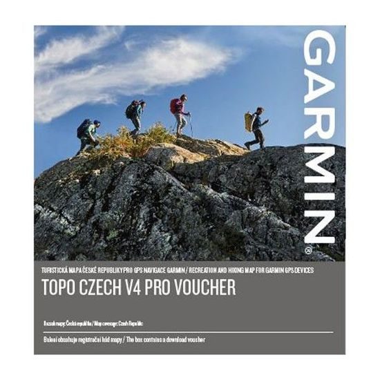 Garmin Topo Czech V4 PRO VOUCHER