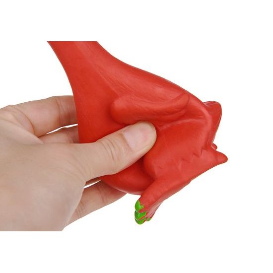 Reedog pískající kachna červený latex