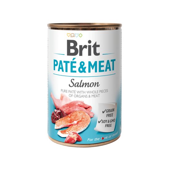 Brit lata Paté & Meat Salmón 400 g