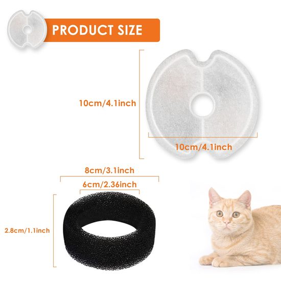 Petwant PWS 107 stilvoller Trinkbrunnen für Haustiere