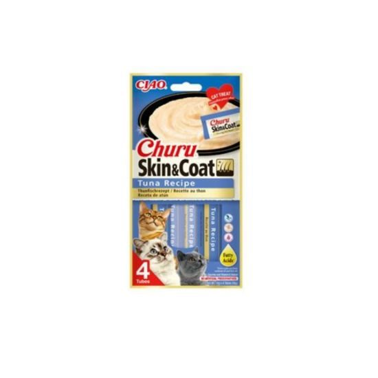 Churu Cat Skin&Coat Tuna Recipe 4x14g
