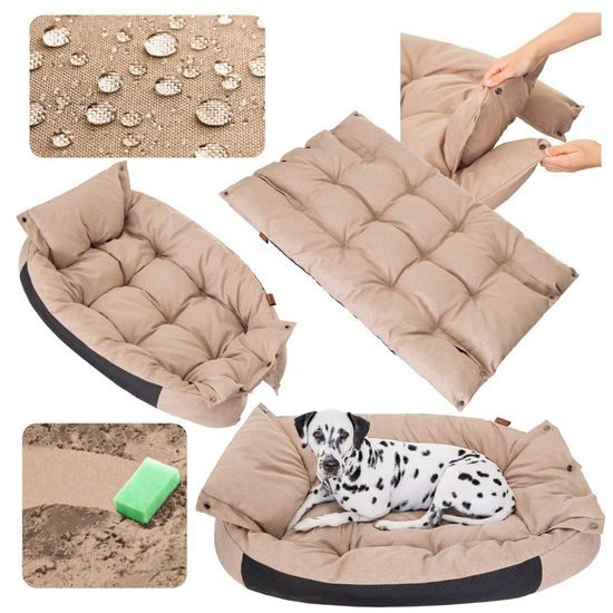 Reedog Twice Bed Beige