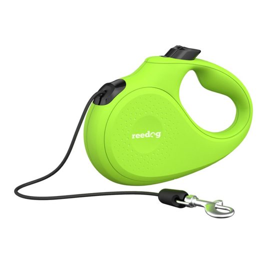 Reedog Senza Basic retractable dog leash XS 8kg / 3m cord / green