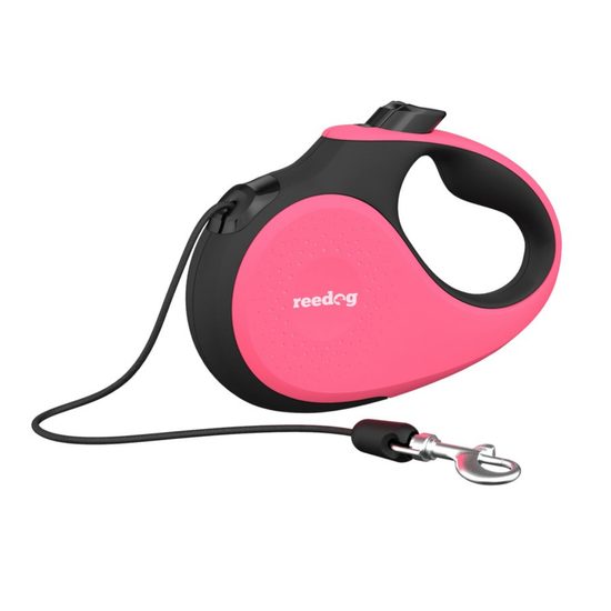 Reedog Senza Premium correa auto-retráctil XS 8kg / 3m cable / rosa