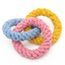 Reedog tug of war, 3 cotton rings