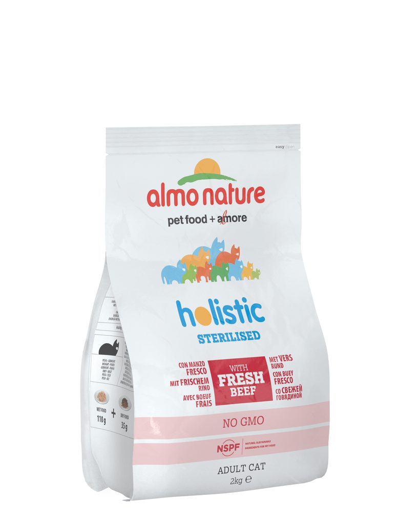 Amarago.cz - Almo Nature Functional Dry - Sterilised Hovězí a rýže 2kg - Almo  Nature - Granule - Krmivo pro kočky, Pro kočky