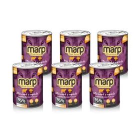 Marp Mix konzerva pro psy jehně+zelenina 6x400g