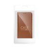Pouzdro / obal na Apple iPhone 14 Pro Max hnědé - knížkové Leather case