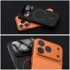 Obal / kryt na Apple iPhone 15 oranžový - Case MAKE 17 MagSafe