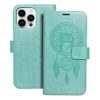 Pouzdro / obal na Apple iPhone 14 Pro Max ( 6.7 ) zelený - knížkový Forcell MEZZO