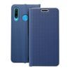 Pouzdro / obal na Huawei P30 Lite modré - knížkové Forcell LUNA Carbon