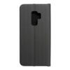 Pouzdro / obal na Samsung Galaxy S9 Plus černé - knížkové LUNA CARBON
