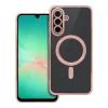 Obal / kryt na Samsung Galaxy A56 s podporou MagSafe růžový - ELECTRO MAG COVER