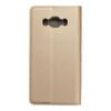 Puzdro / obal pre Samsung Galaxy J5 2016 zlaté - kniha SMART