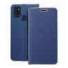 Puzdro / obal pre Samsung Galaxy A21s modré - Luna Carbon