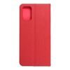 Puzdro / obal pre Samsung Galaxy A02s červený - kniha LUNA