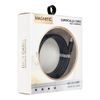 Kabel USB typ C 2,4A s magnety černý 1m