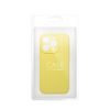 Obal / kryt na Apple iPhone 16 žlutý - SILICONE 2mm