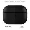Kožené pouzdro FIXED pro Apple AirPods 3 černé