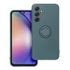 Obal / kryt na Samsung Galaxy A54 5G zelený - SILICONE RING