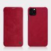 Puzdro / obal pre Apple iPhone 11 Pro Max červené - kniha Nillkin Qin Case