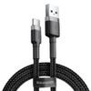 Kabel USB-C / 0,5m / 3A grey-black CATKLF-AG1 - BASEUS