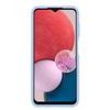 Obal / kryt pre Samsung Galaxy A13 5G modré s vreckom na kartu - Artic Blue originálny Samsung