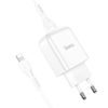 Nabíjačka USB / Lightening 2A biela - HOCO