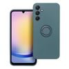 Obal / kryt na Samsung Galaxy A25 5G zelený - SILIKÓNOVÝ KRUH