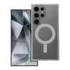 Obal / kryt na Samsung Galaxy S24 Ultra transparentný - Clear Mag Cover