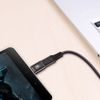 Adaptér / redukce MicroUSB na USB-C černý - BASEUS