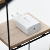 Cestovní nabíječka Forcell vstup USB C s kabelem Typ C - 3A 25W s funkcí PD a QC 4.0