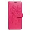 Pouzdro / obal na Samsung Galaxy A17 lapač snů tmavě růžové - knížkové MEZZO Book