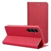 Pouzdro / obal na Xiaomi Redmi Note 15 Pro Plus 5G červené - knížkové LUNA Book Carbon