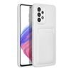 Puzdro / obal pre Samsung Galaxy A33 5G biely - Forcell Card case